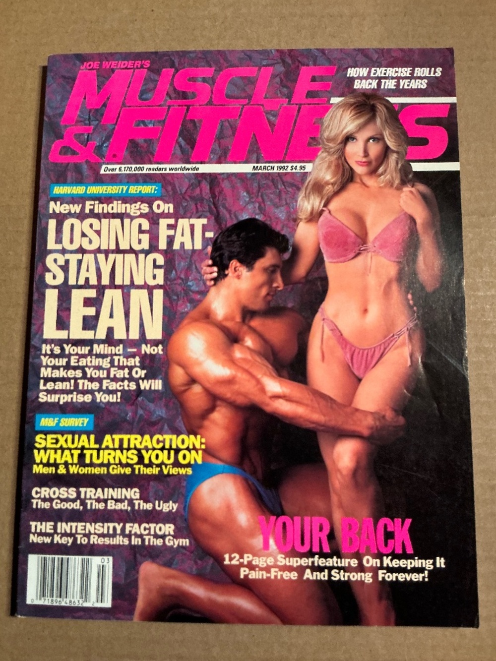 Joe Weider’s Muscle & Fitness Magazine March 1992